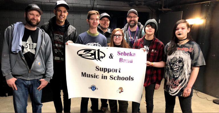 Sebeka band students team up with rock stars