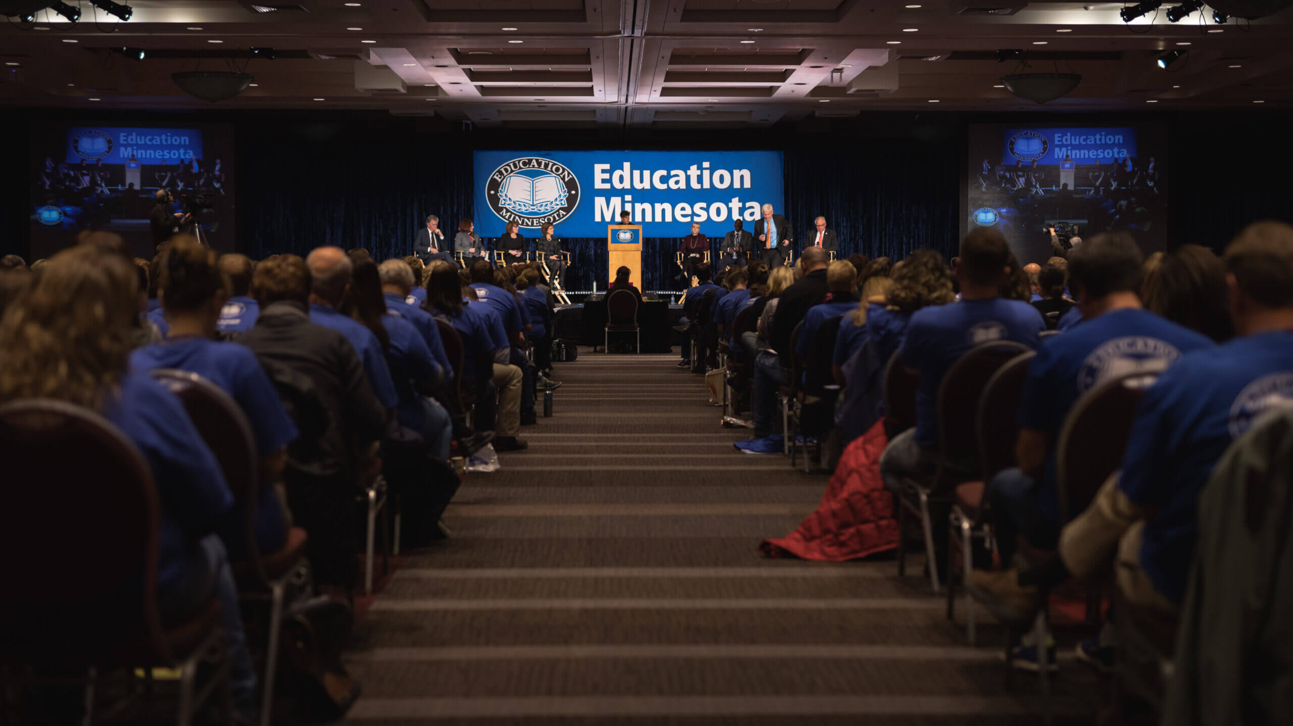 The 2017 Political Conference featured a gubernatorial candidate forum, which kicked of Education Minnesota’s most inclusive and transparent endorsement process in history. That process will take place again this year, with a virtual forum taking place in January. Details will be shared on Education Minnesota’s website and social media channels.