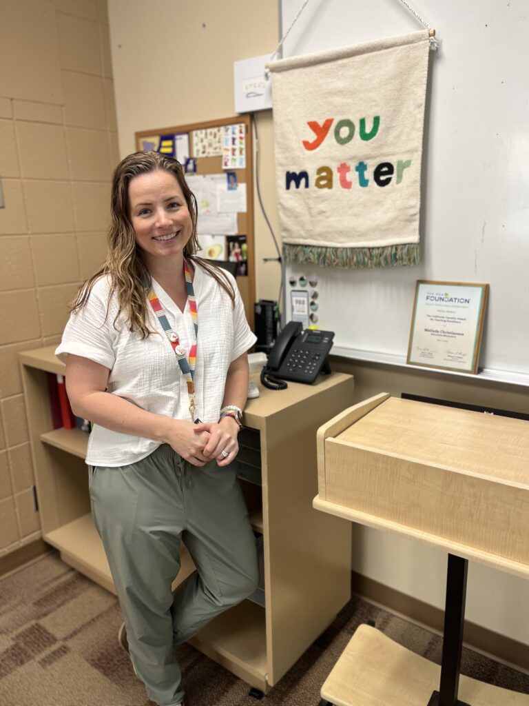 Fergus Falls’ Christianson brings special focus to her connections with kids, colleagues